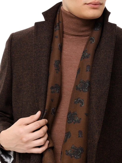 Шарф с принтом STILE LATINO