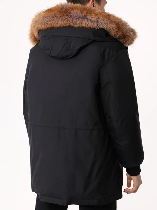 Пуховик однотонный BURBERRY