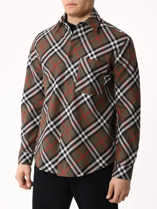 Рубашка Regular Fit хлопковая BURBERRY