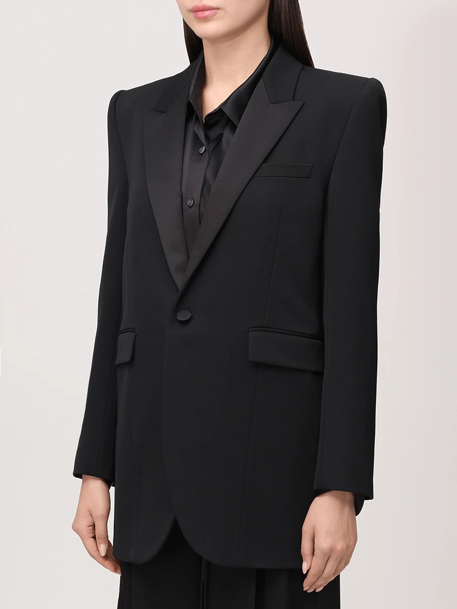 Пиджак шерстяной