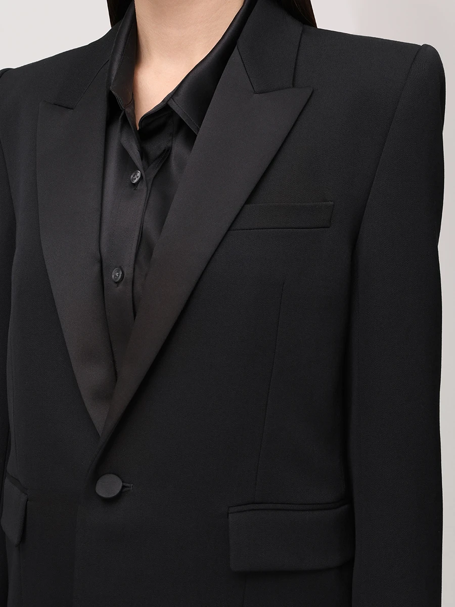 Пиджак шерстяной