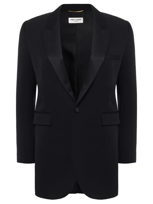 Пиджак шерстяной SAINT LAURENT