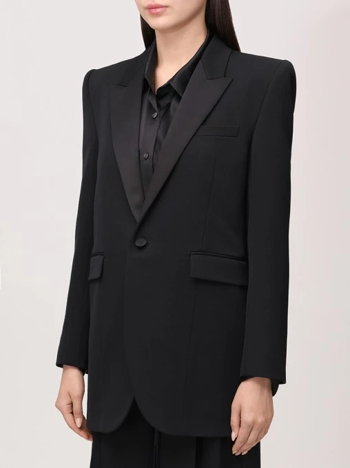 Пиджак шерстяной SAINT LAURENT