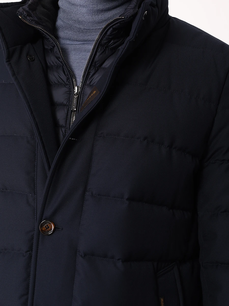 Пуховик стеганый