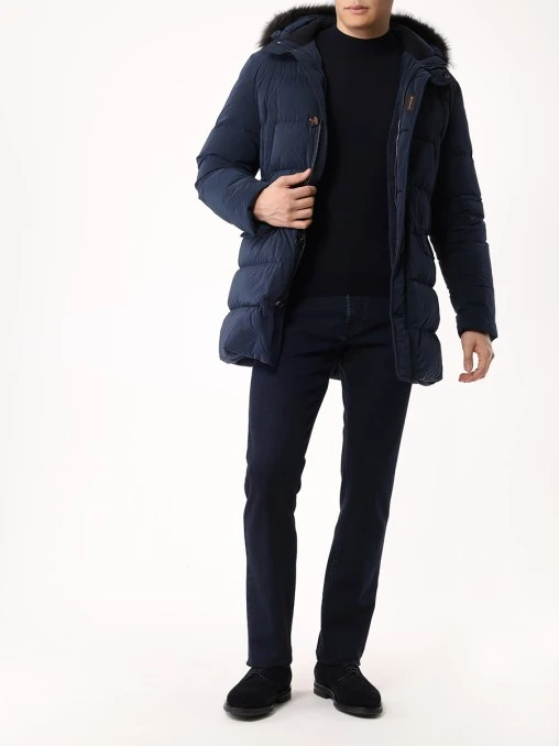 Пуховик стеганый MOORER