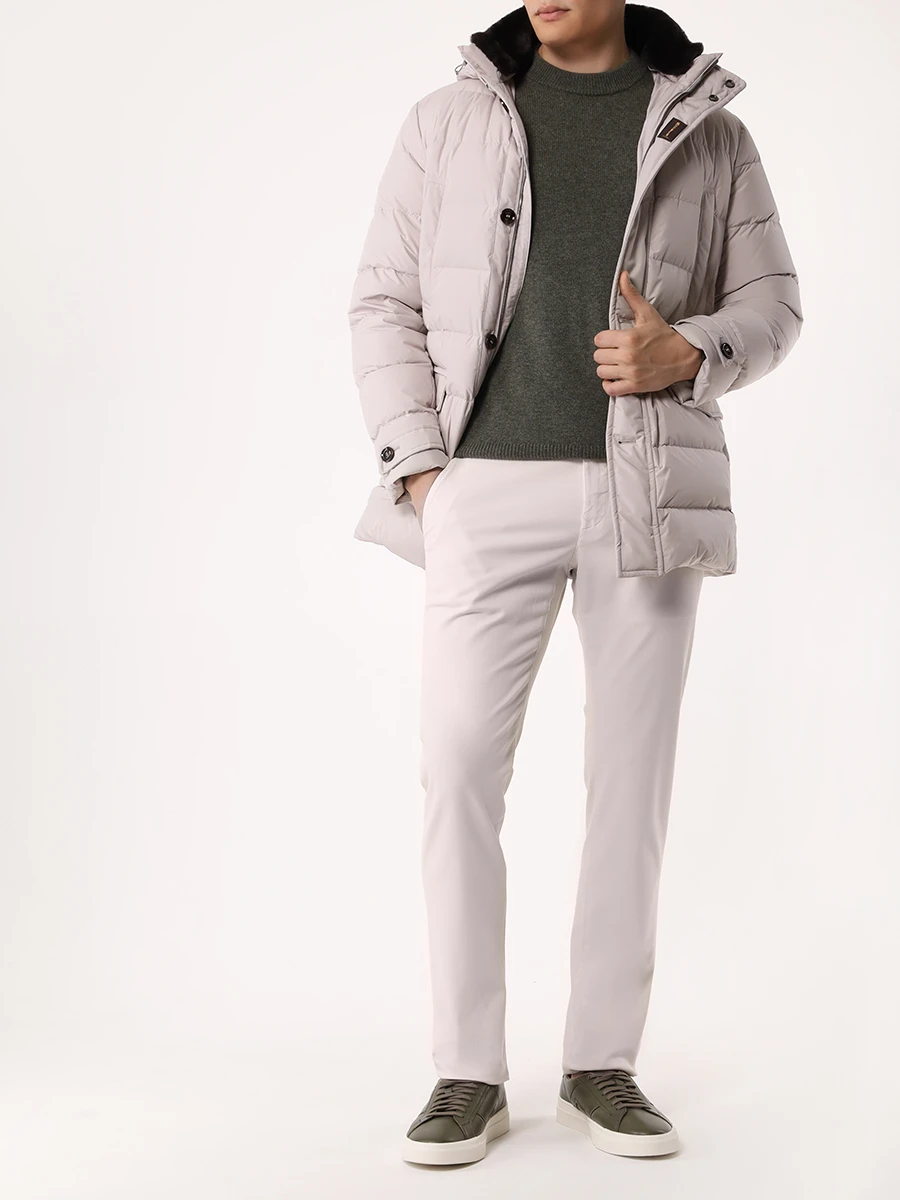 Пуховик стеганый