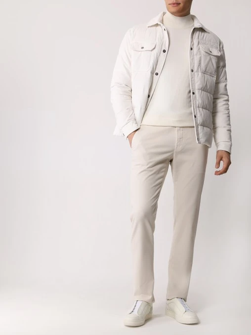 Пуховик вельветовый MOORER