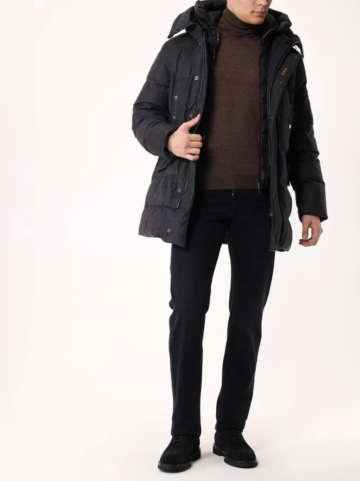 Пуховик стеганый MOORER