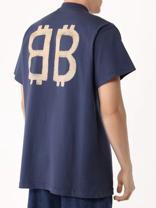 Футболка хлопковая BALENCIAGA