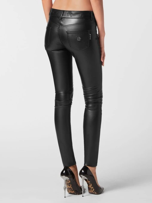 Брюки из экокожи PHILIPP PLEIN