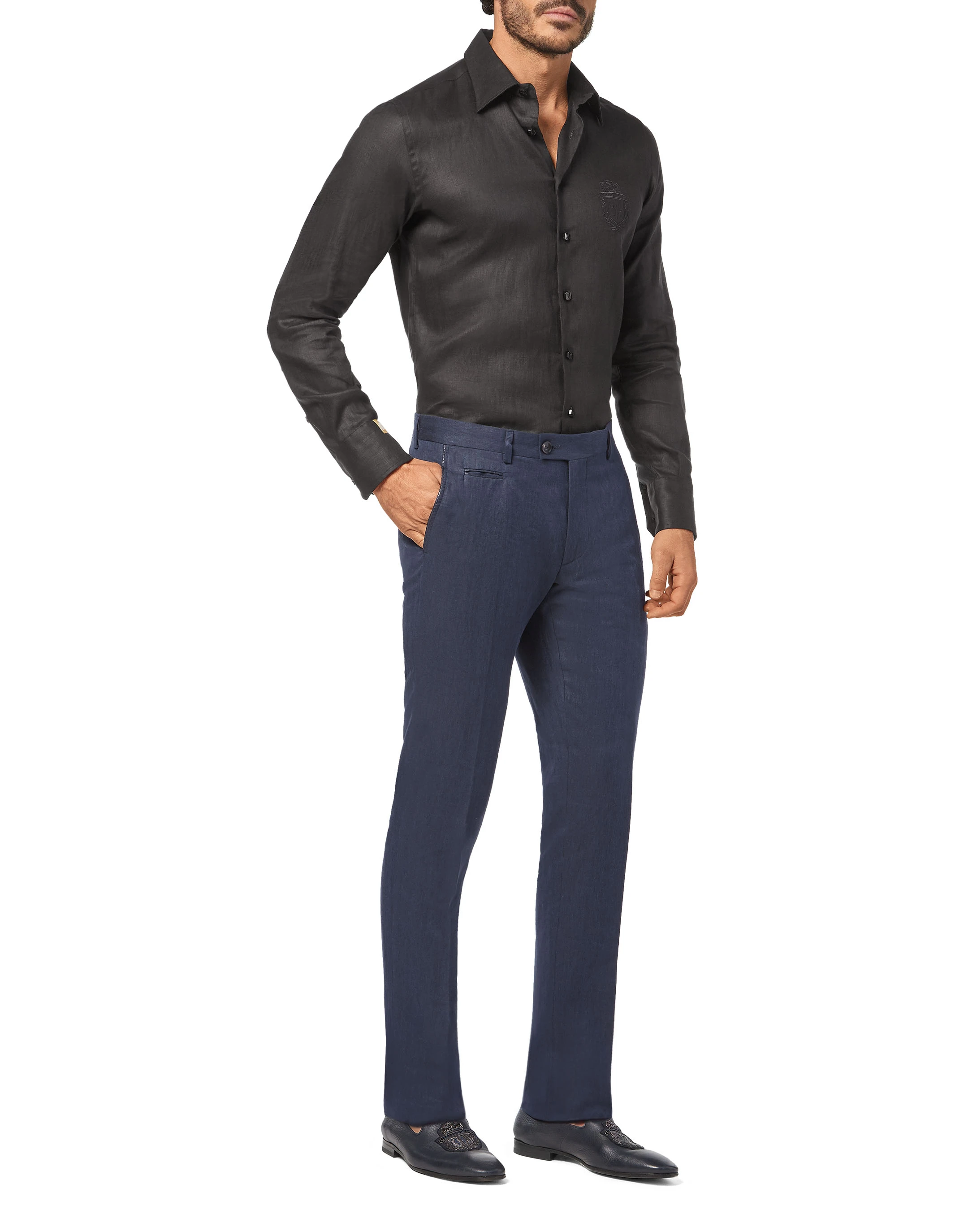 Брюки зауженные