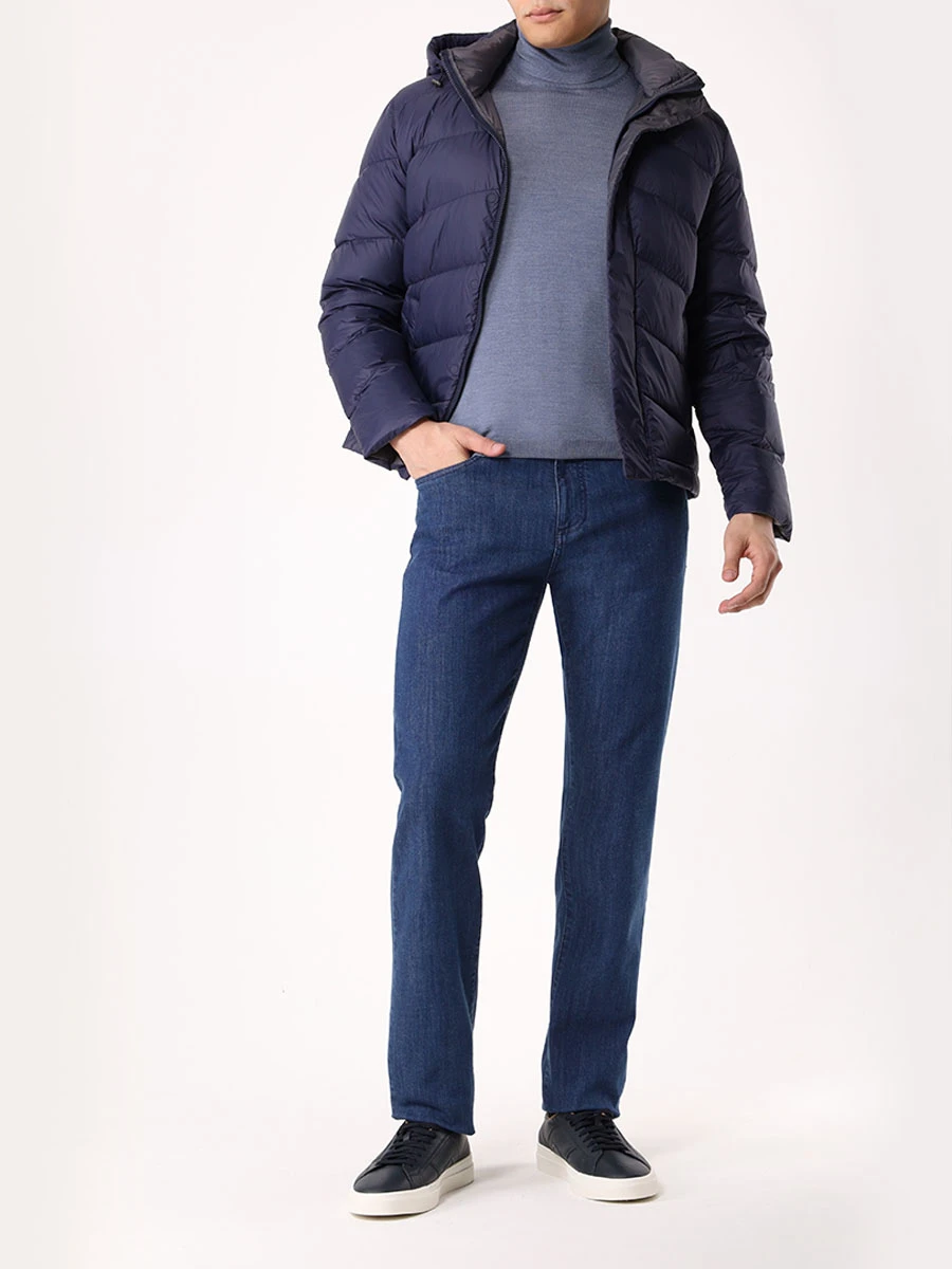 Пуховик стеганый