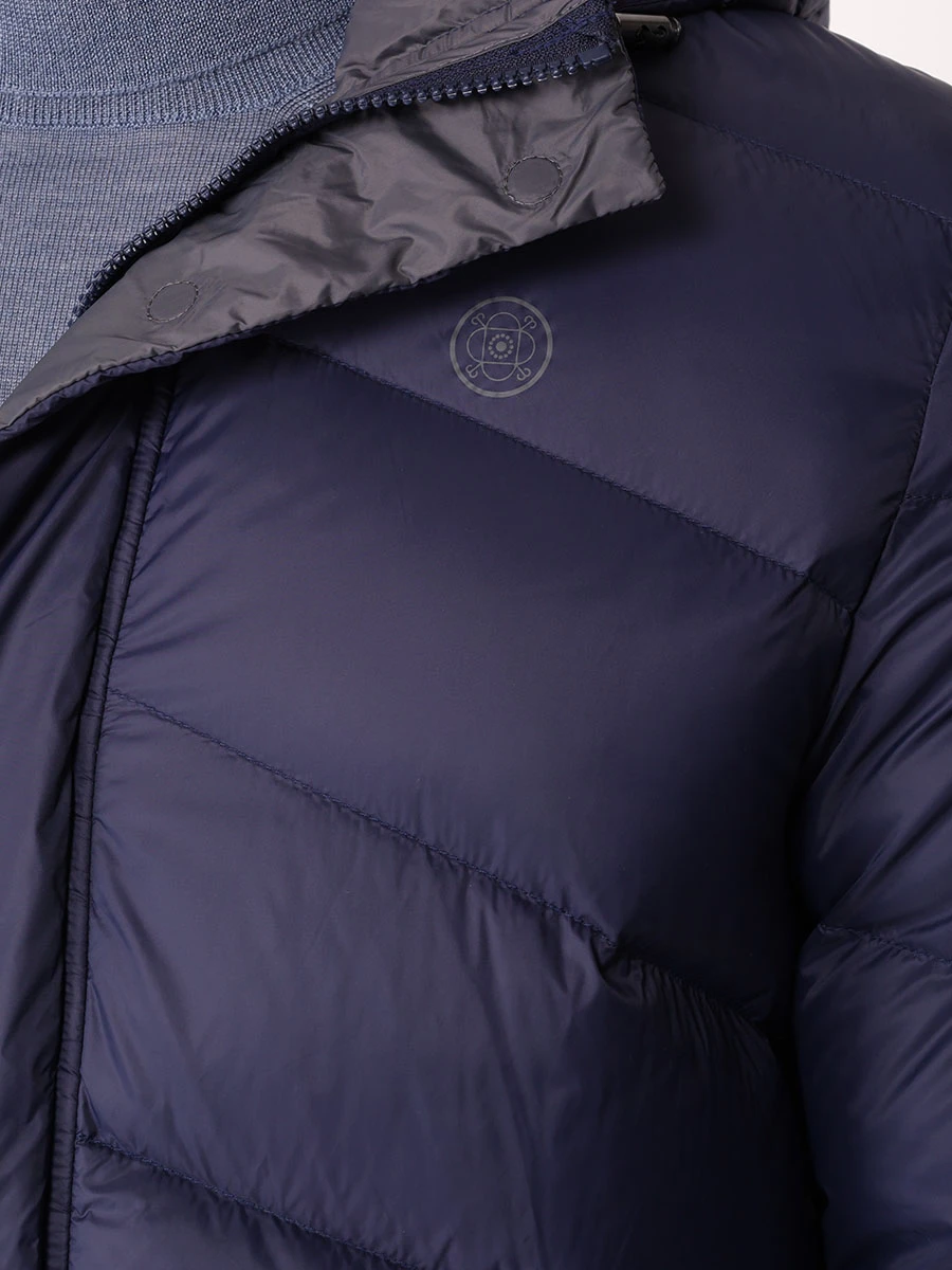 Пуховик стеганый