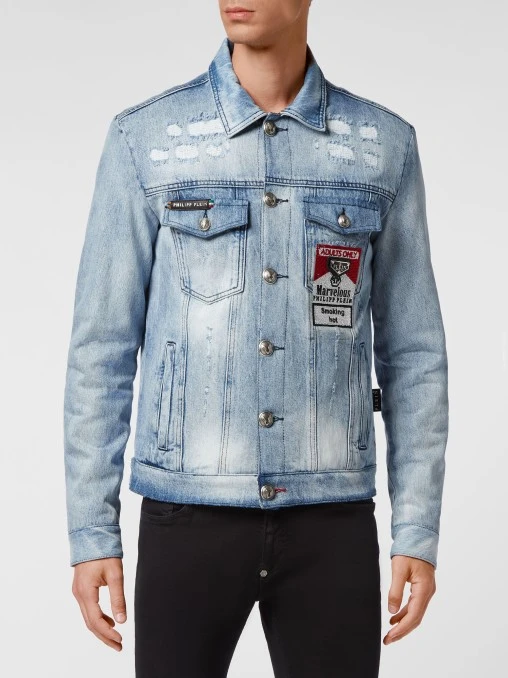 Джинсовая куртка PHILIPP PLEIN
