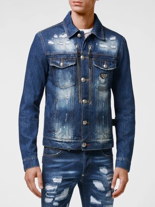 Джинсовая куртка PHILIPP PLEIN