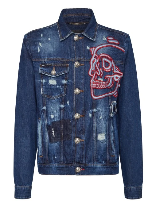 Джинсовая куртка PHILIPP PLEIN