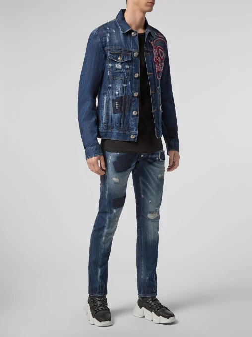Джинсовая куртка PHILIPP PLEIN