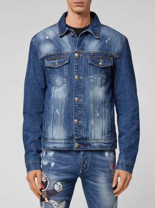 Джинсовая куртка PHILIPP PLEIN