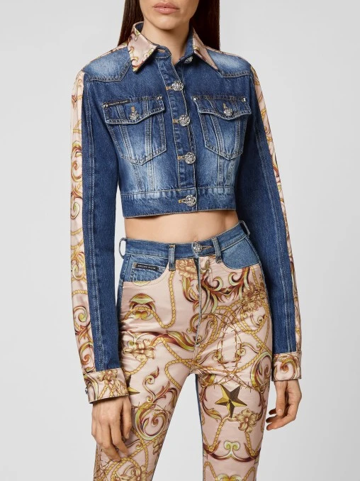 Джинсовая куртка PHILIPP PLEIN