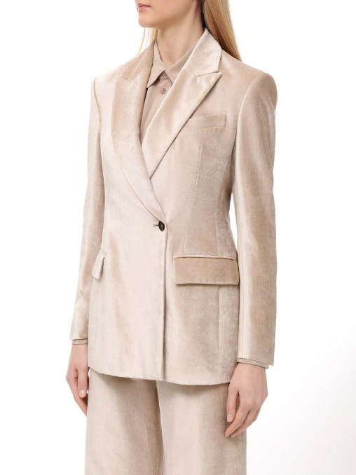 Костюм из хлопка и вискозы BRUNELLO CUCINELLI