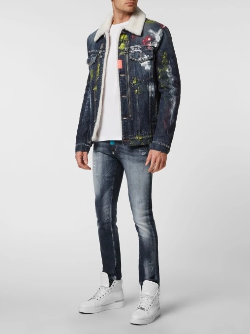 Джинсовая куртка PHILIPP PLEIN