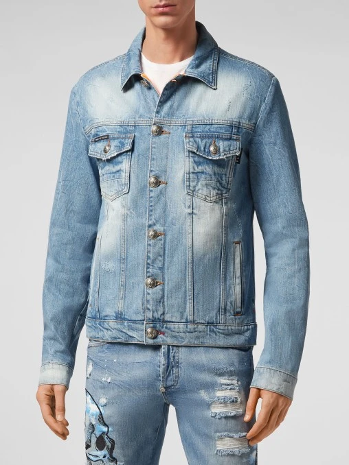 Джинсовая куртка PHILIPP PLEIN