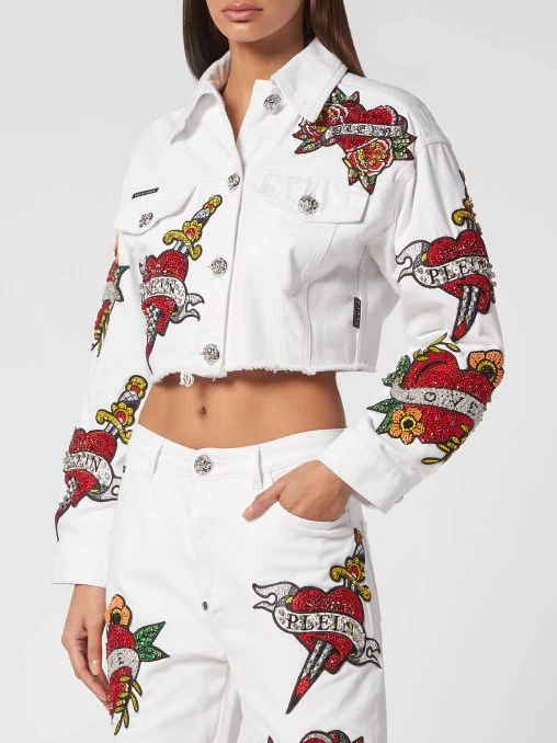 Джинсовая куртка PHILIPP PLEIN