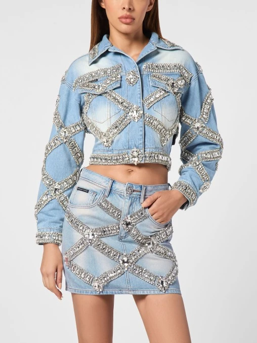 Джинсовая куртка PHILIPP PLEIN
