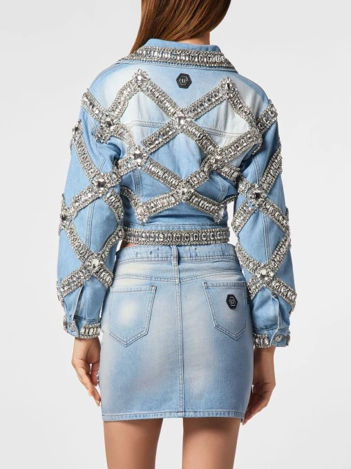 Джинсовая куртка PHILIPP PLEIN