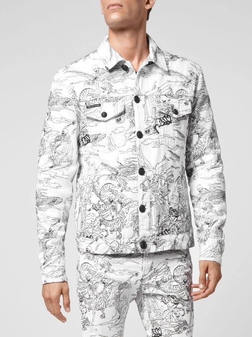 Джинсовая куртка PHILIPP PLEIN