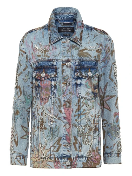 Джинсовая куртка PHILIPP PLEIN