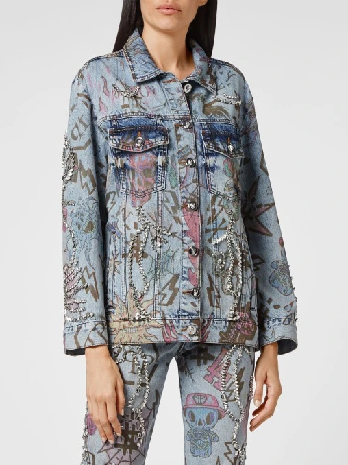 Джинсовая куртка PHILIPP PLEIN