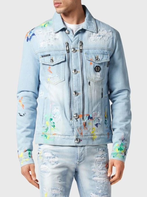 Джинсовая куртка PHILIPP PLEIN