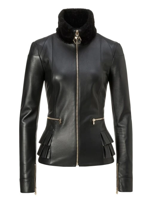Кожаная куртка PHILIPP PLEIN