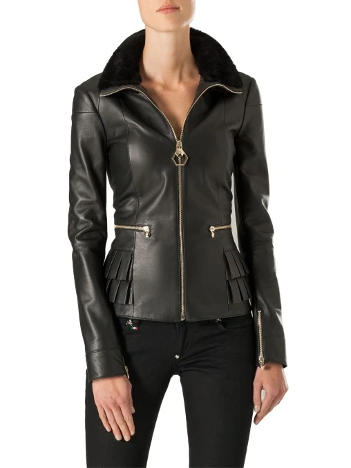 Кожаная куртка PHILIPP PLEIN