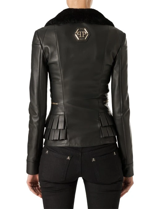 Кожаная куртка PHILIPP PLEIN