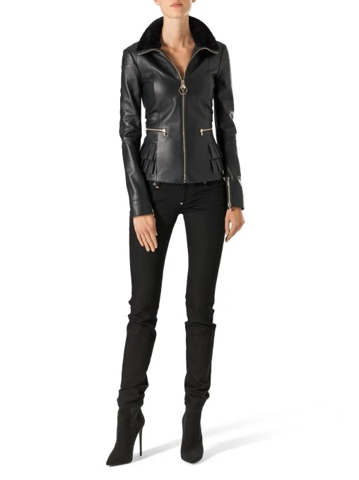 Кожаная куртка PHILIPP PLEIN