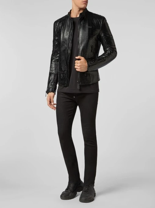 Кожаная куртка PHILIPP PLEIN