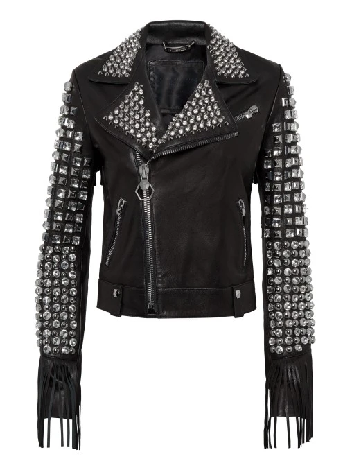 Кожаная куртка PHILIPP PLEIN