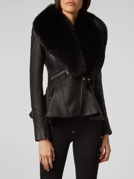 Кожаная куртка PHILIPP PLEIN