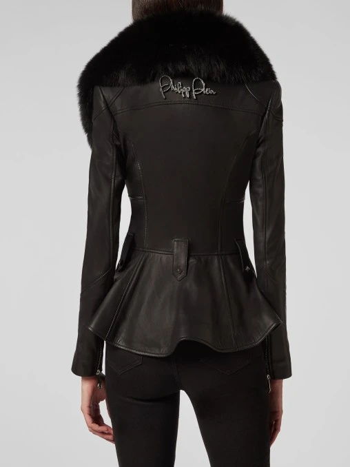 Кожаная куртка PHILIPP PLEIN