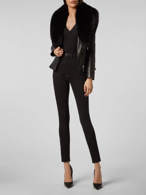 Кожаная куртка PHILIPP PLEIN