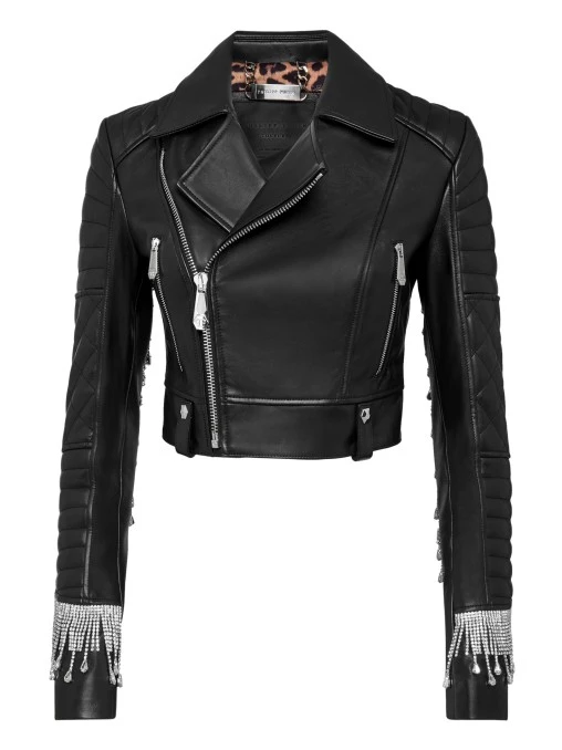 Кожаная куртка PHILIPP PLEIN