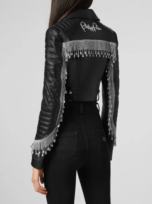 Кожаная куртка PHILIPP PLEIN