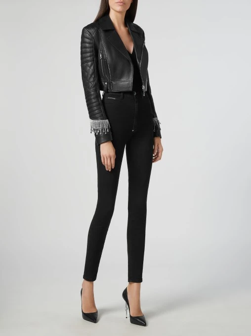 Кожаная куртка PHILIPP PLEIN