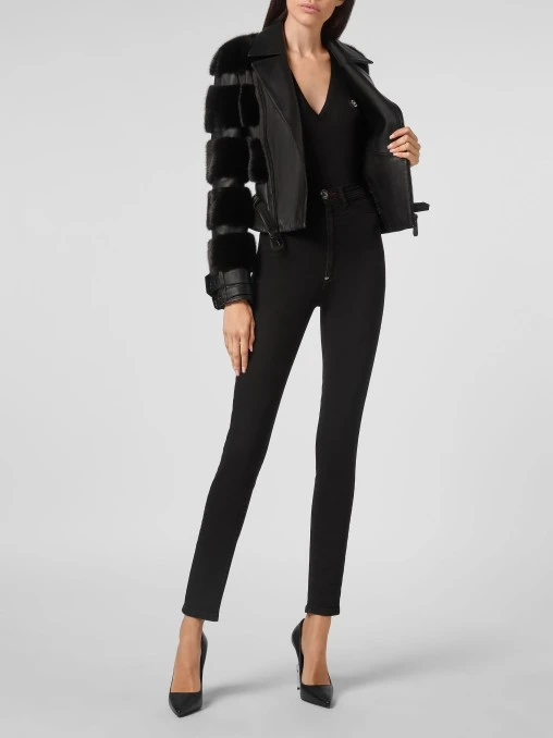 Кожаная куртка PHILIPP PLEIN