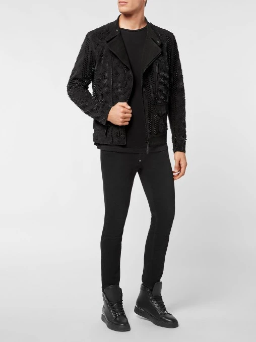 Кожаная куртка PHILIPP PLEIN