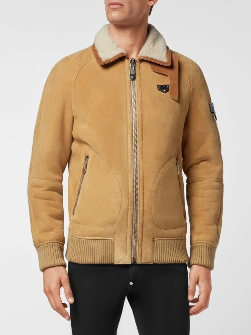 Кожаная куртка PHILIPP PLEIN