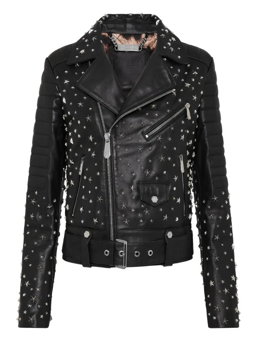 Кожаная куртка PHILIPP PLEIN