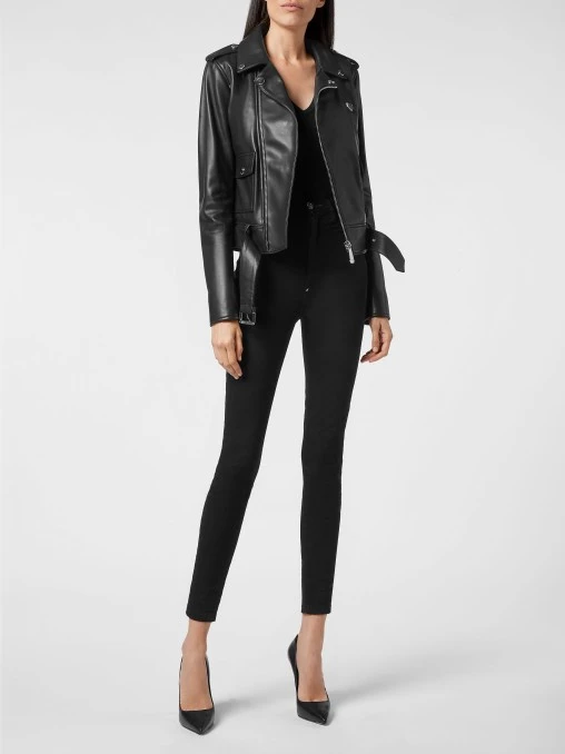 Кожаная куртка PHILIPP PLEIN